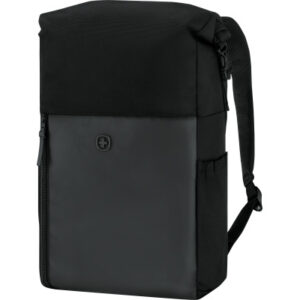 WENGER    UrbanOne Roll-Top Backpack 653890    15.6 inch                Black