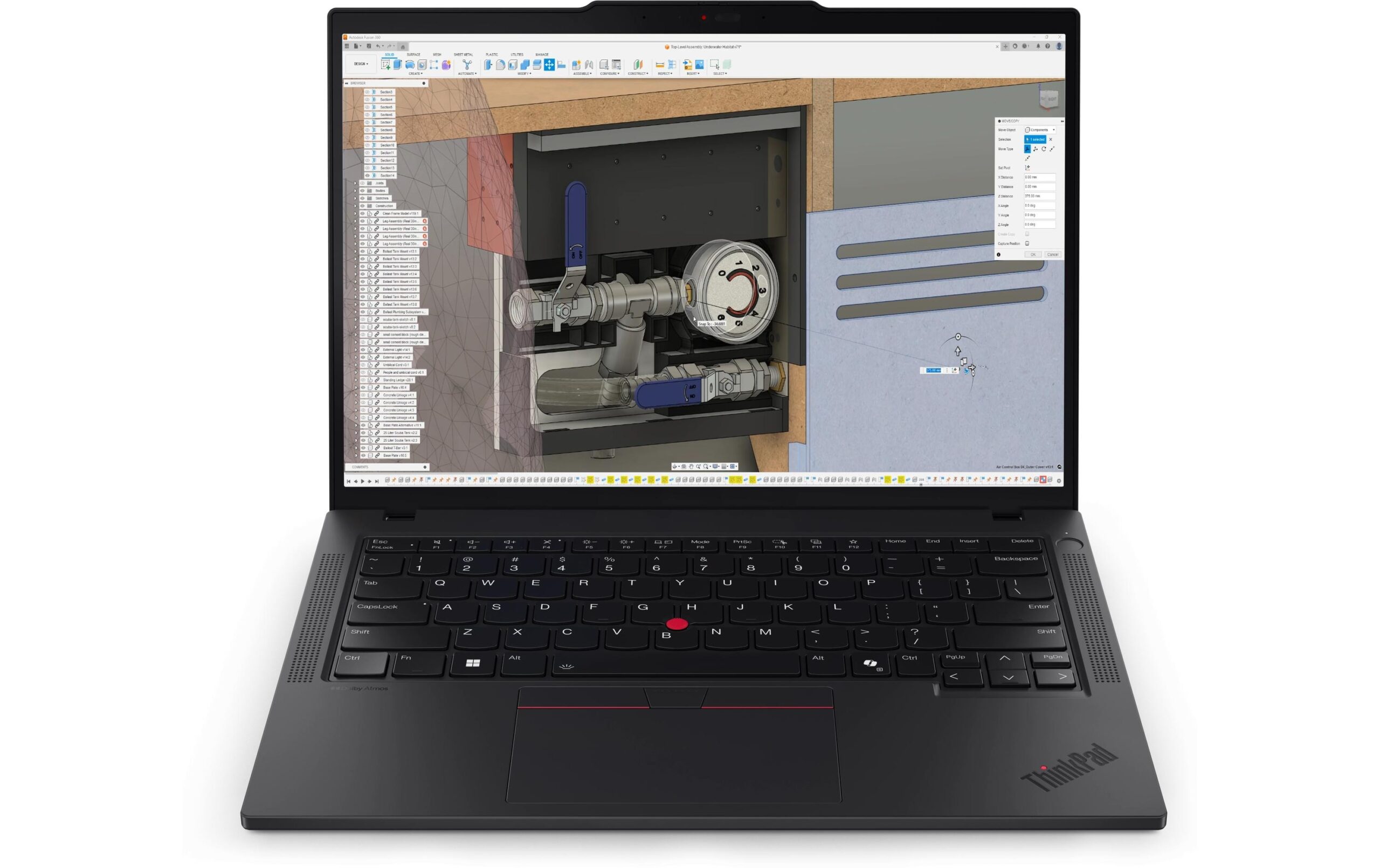 Lenovo Notebook ThinkPad P14s Gen. 6 (AMD) (14" WUXGA, 64GB, 1TB SSD, Ready)