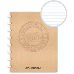 ADOC Spiralbuch BIO A5 3011.150 braun, liniert 72 Blatt