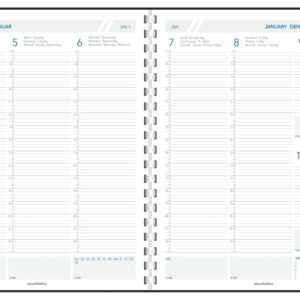 AURORA Agenda Plan a Week PAW 2027 2700P 1W/2S ML 21.5x27cm
