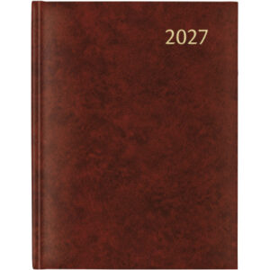 AURORA Agenda Florence PAW 2027 2715R 1W/2S bordeaux ML 21x27cm