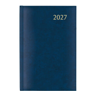 AURORA Agenda Florence Daily 2027 3215B 1T/1S blau ML 14x21cm