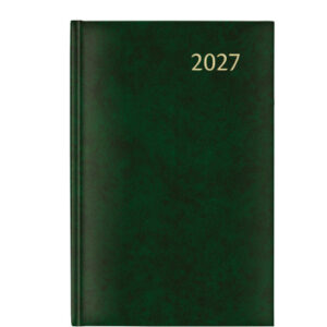AURORA Agenda Florence Daily 2027 3215G 1T/1S grün ML 14x21cm