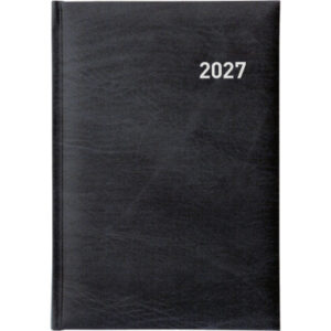 BIELLA Geschäftsagenda Terminia 2027 806536020 1W/2S schwarz ML 14.5x20.5cm