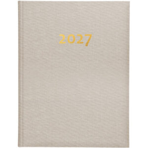 BIELLA Geschäftsagenda Orario 2027 809301100 1W/2S beige ML 17.8x23.5cm