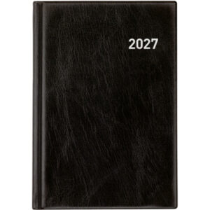 BIELLA Geschäftsagenda Terminia 2027 817535020 1W/2S schwarz ML 14.5x20.5cm