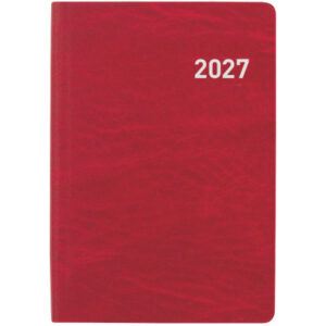 BIELLA Taschenagenda Tell 2027 823201450 2T/1S rot ML 8.5x12.5cm