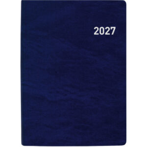 BIELLA Taschenagenda Rex 2027 825301050 1W/2S blau ML 10.1x14.2cm