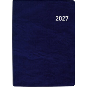 BIELLA Taschenagenda Memento 2027 825401050 1W/2S blau ML 10.1x14.2cm