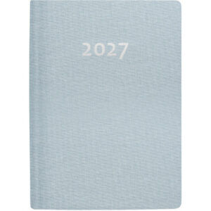 BIELLA Taschenagenda Memento 2027 825401060 1W/2S hellblau ML 10.1x14.2cm