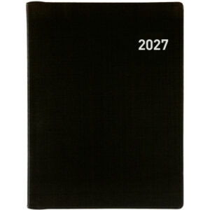 BIELLA Taschenagenda Rex Wire-O 2027 825773020 1W/2S schwarz ML 10.1x14.2cm