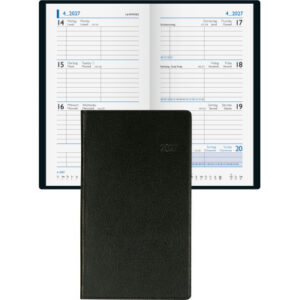 BIELLA Taschenagenda Rex Wire-O 2027 825778000 1W/2S Ersatz ML 10.1x14.2cm