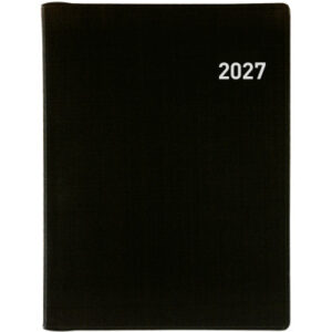 BIELLA Agenda Technikus 4 Wire-O 2027 834141020 1T/1S schwarz ML 10.1x14.2cm