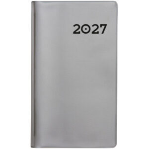 BIELLA Planer Paris 2027 851512280 1M/2S silber ML 7.5x12.6cm