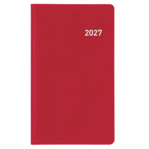BIELLA Planer Paris 2027 851512470 1M/2S weinrot ML 7.5x12.6cm