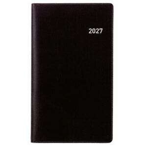 BIELLA Planer Berlin 2027 851561020 6M/2S schwarz ML 8.7x15.3cm