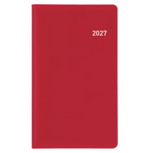 BIELLA Planer Bern 2027 851572470 1W/1S weinrot ML 8.7x15.3cm