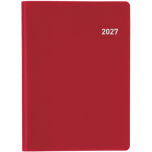 BIELLA Planer Glasgow 2027 855312470 1M/2S weinrot ML 10x13.9cm