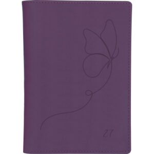 BIELLA Planer Istanbul 2027 855715420 1M/2S violett ML 10.6x15.3cm