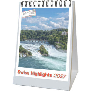 BIELLA Pultkalender Imago Swiss 2027 887161000 1M/1S Highlight ML 10.5x14.8cm