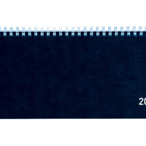 BIELLA Pultkalender Seplana 2027 888371050 1W/2S blau ML 29.8x11.7cm