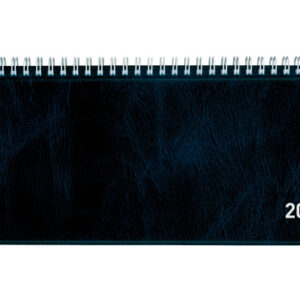 BIELLA Pultkalender Seplana 2027 888374050 1W/2S blau ML 29.8x11.7cm