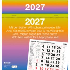 BIELLA    Abreissblock Nr.15        2027 889015000 1M/1S farbig ML    19.8x20.5cm