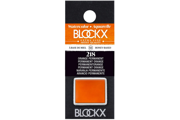 BLOCKX Aquarellfarbe 1.5ml 41218BXC permanentorange