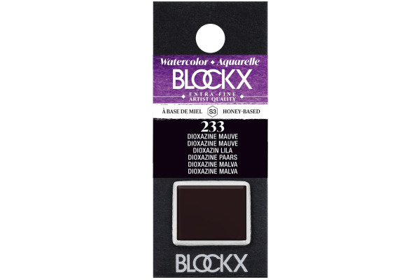 BLOCKX Aquarellfarbe 1.5ml 41233BXC dioxazin lila