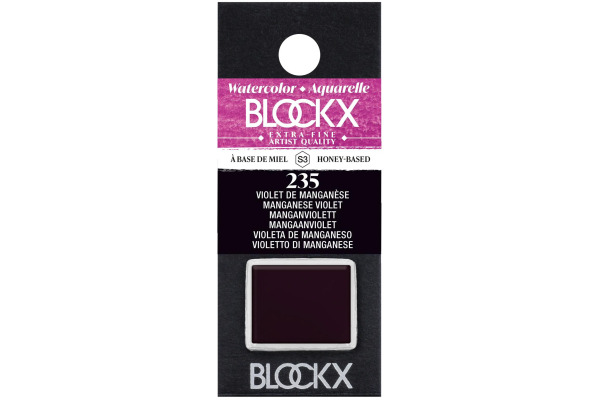 BLOCKX Aquarellfarbe 1.5ml 41235BXC manganviolett