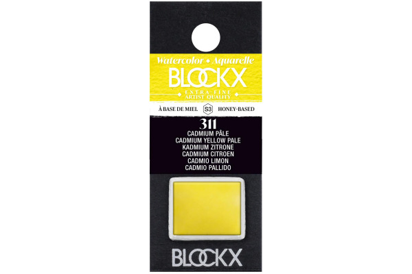 BLOCKX Aquarellfarbe 1.5ml 41311BXC kadium zitrone