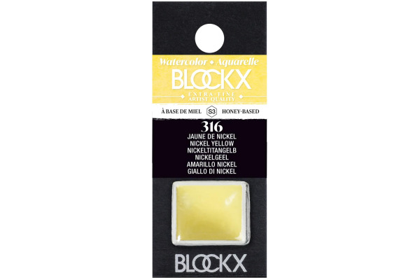 BLOCKX Aquarellfarbe 1.5ml 41316BXC nickeltitangelb
