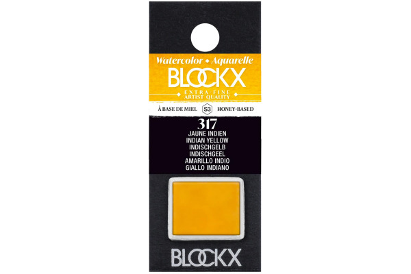BLOCKX Aquarellfarbe 1.5ml 41317BXC indischgelb