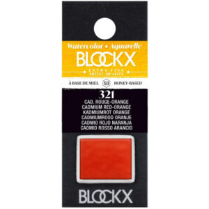 BLOCKX Aquarellfarbe 1.5ml 41321BXC kadmium rot-orange