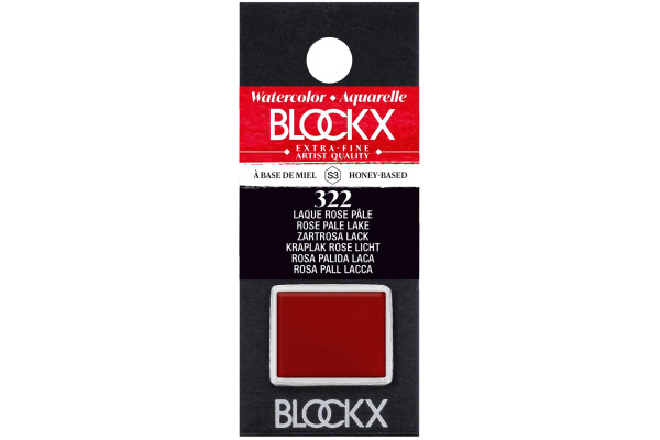 BLOCKX Aquarellfarbe 1.5ml 41322BXC zartrosa lack