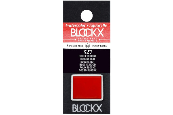 BLOCKX Aquarellfarbe 1.5ml 41327BXC Blockx rot