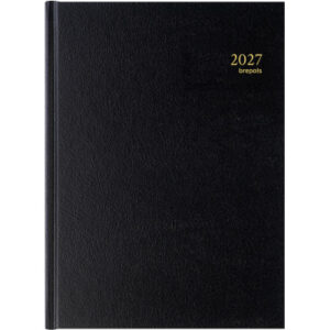 BREPOLS Agenda Bremax 1 Santex 2027 26.3.0002 1T/1S schwarz 21x29cm