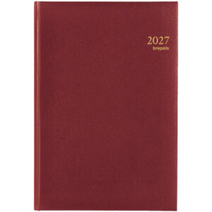 BREPOLS Agenda Omega Lima Kul. 2027 26.3.0014 1W/2S bordeaux 21x29cm