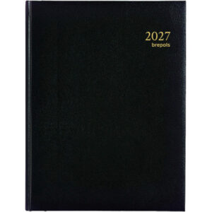 BREPOLS Agenda Ambassador Lima 2027 26.3.0047 1T/1S schwarz 17x22cm