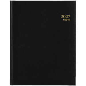 BREPOLS Agenda Timing Lima Kul. 2027 26.3.0054 1W/2S schwarz 17.1x22cm
