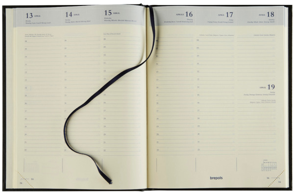 BREPOLS Agenda Timing Lima Kul. 2027 26.3.0056 1W/2S blau 17.1x22cm – Bild 2