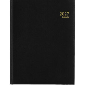 BREPOLS Agenda Timing Lima 2027 26.3.1335 1W/2S schwarz 17.1x22cm