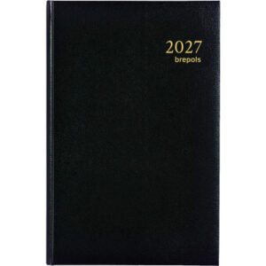 BREPOLS Agenda Saturnus 231 Lima 2027 26.3.0092 1W/2S schwarz 13x20.8cm