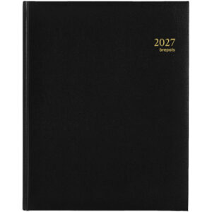 BREPOLS Agenda Concorde Lima Ku. 2027 26.3.0098 1W/2S schwarz 21x27cm