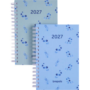 BREPOLS Agenda Blossom 2027 26.3.1396 1W/2S ass. 9.7x15cm