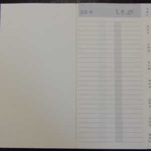 BREPOLS Adressregister chamois 26.3.0244 16 Seiten 714/716
