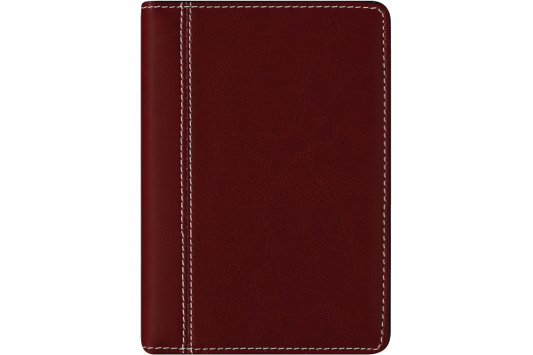 BREPOLS Agenda Delta Kul.Palermo 2027 26.3.0253 1W/2S dunkelbraun 8.1x12cm
