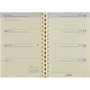 BREPOLS   Agenda Delta              2027 26.3.0261 1W/2S Ers. chamois    8.1x12cm