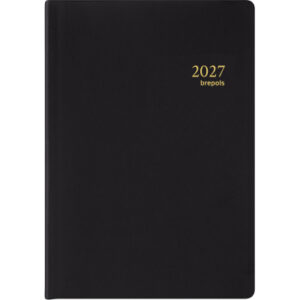 BREPOLS Agenda Armada 931 Seta 2027 26.3.0273 1W/2S schwarz 7.1x10.2cm