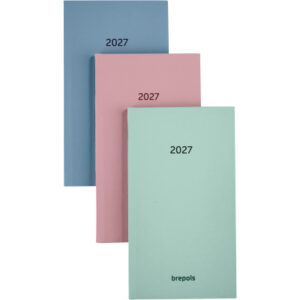 BREPOLS Agenda Interplan Sunrise 2027 26.3.1475 1W/2S ass. 8.9x16cm
